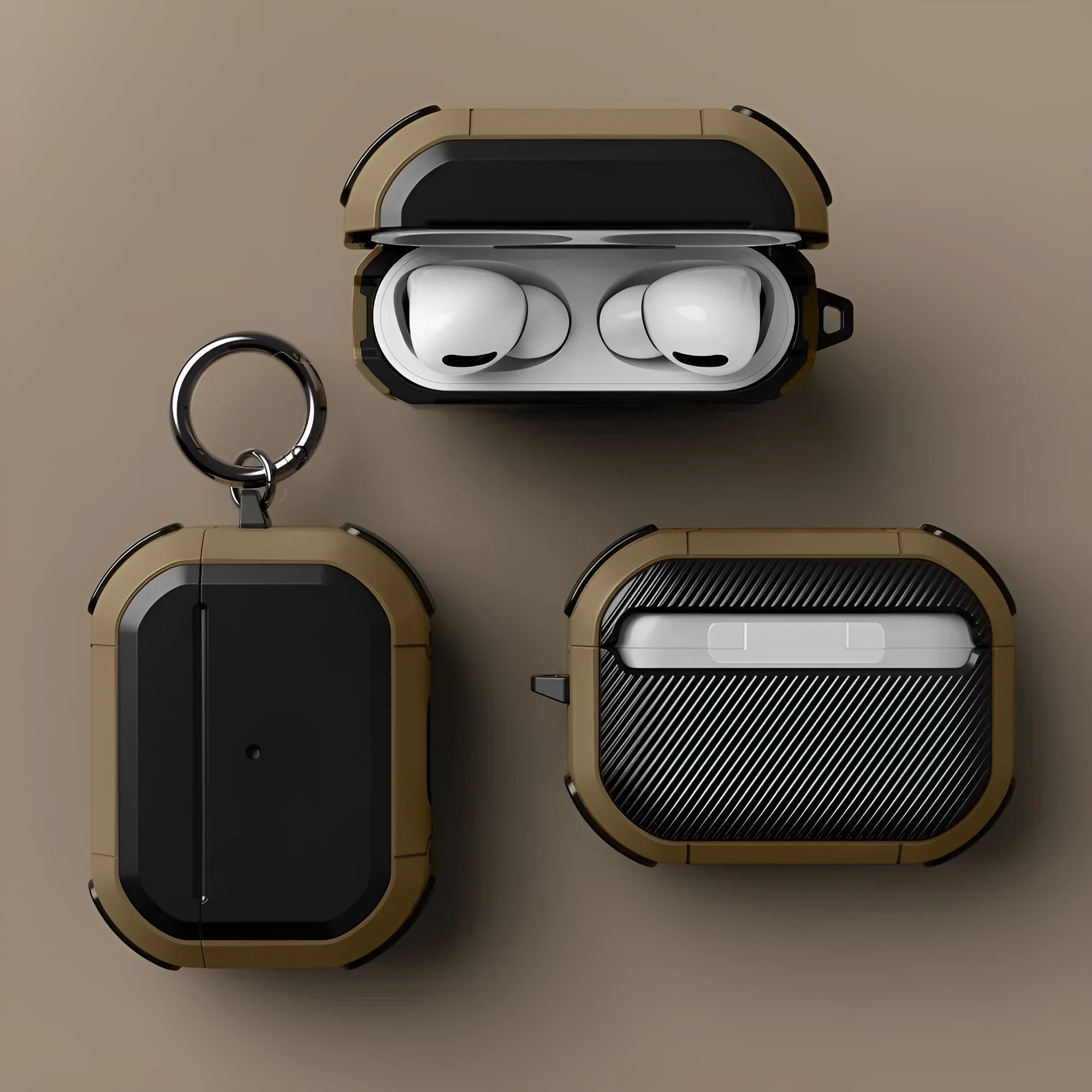 Compatible AirPods protective case in multiple colours for 1st, 2nd generation and Pro models