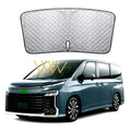 Silver tape windshield sunshade for NOAH XOVY 90 series car models