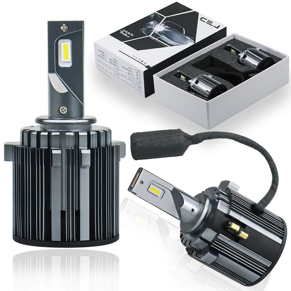 Volkswagen Golf 7 LED headlight bulb with aviation aluminium construction and low beam decoding function