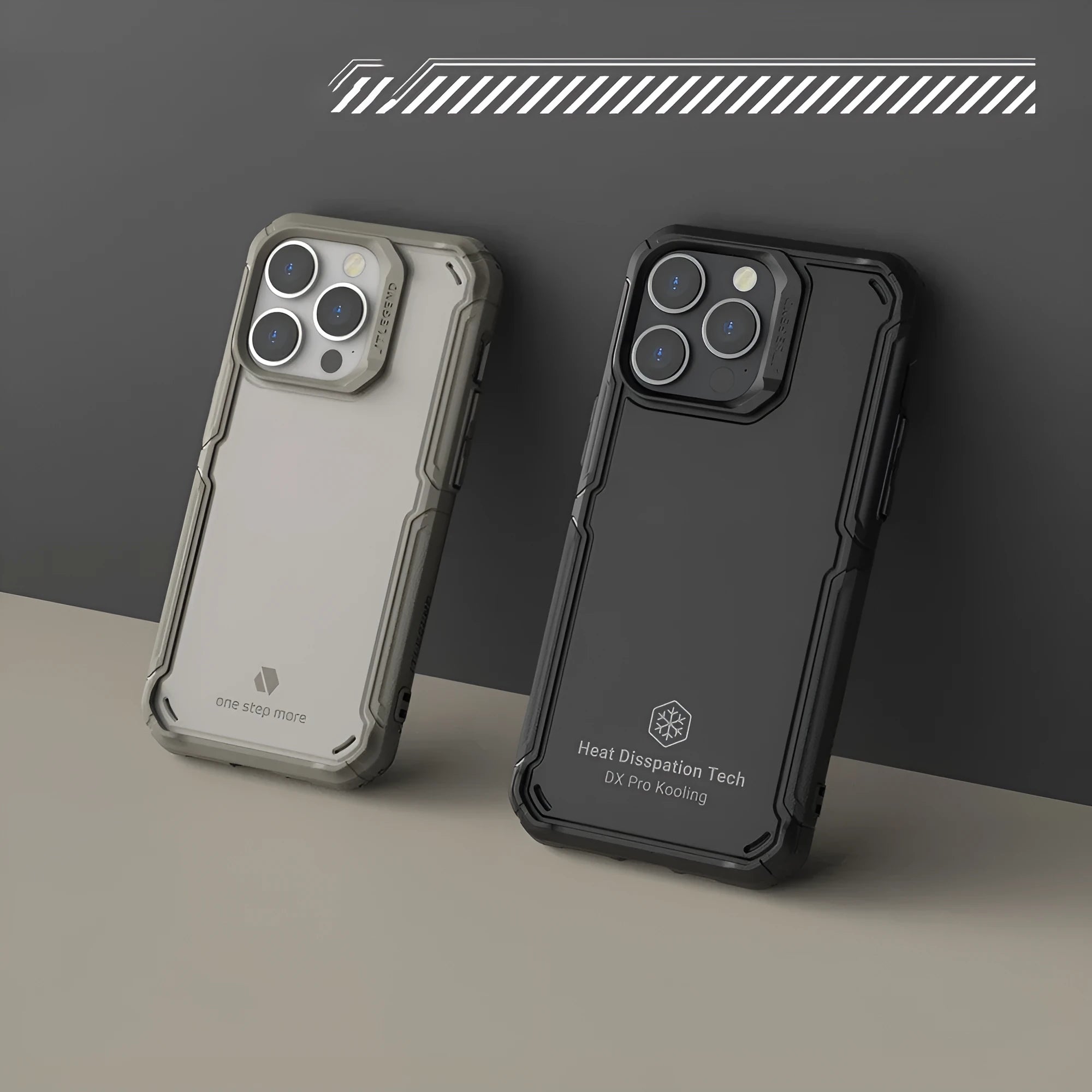Military regulations fall-proof TPU and PC mobile phone case for iPhone 14