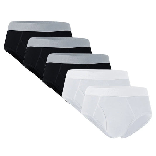 Men's summer triangle pants in pure cotton, available in black, dark grey, and white