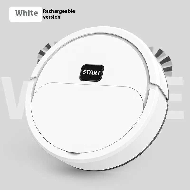 Cross-border all-in-one sweeping robot with vacuum and mopping, black colour, dimensions 16x16x5.4cm, USB charging