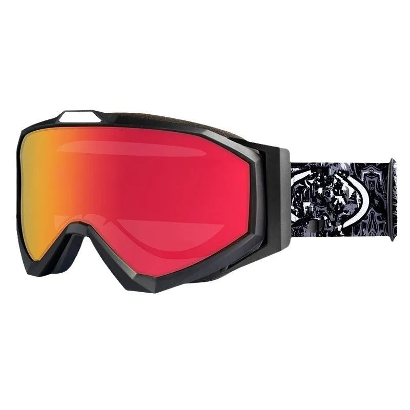 Motorcycle goggles with double layer anti-fog lenses and a TPU frame in a choice of five colours.