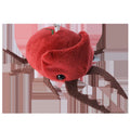10cm beetle plush doll pendant in Japanese rhinoceros beetle design with short plush fabric