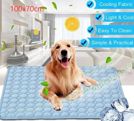 Cooling Comfort for Pets: Durable Summer Pet Pad - An innovative pet cooling mat made with premium materials for instant relief from hot summer temperatures