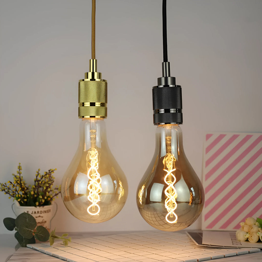 A110 double helix golden LED soft light strip measuring 110mm by 200mm