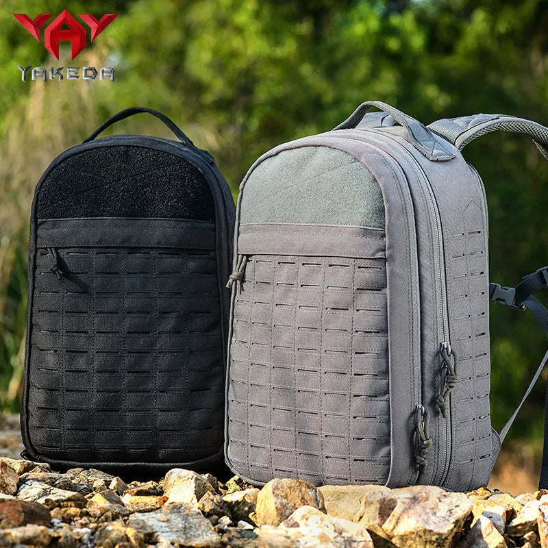 Outdoor hiking backpack camouflage army fan tactical riding bag 600D polyester 36-55L