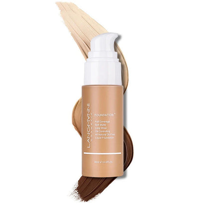 Oil-Control Liquid Foundation Concealer in 13 shades for a flawless matte finish