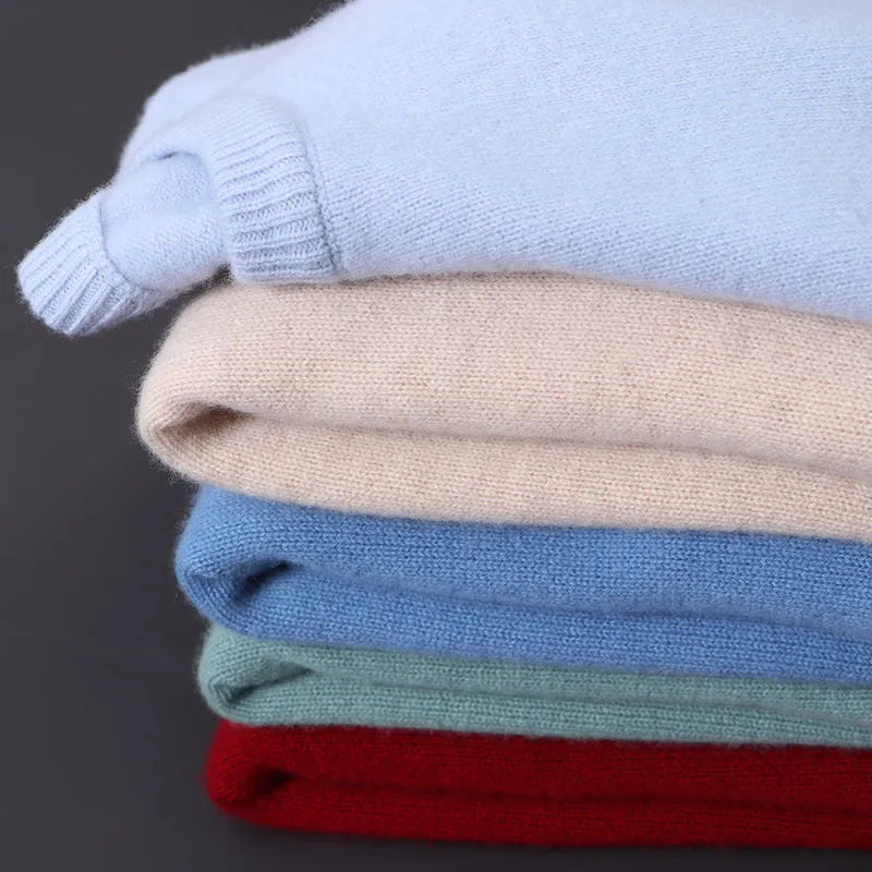Round neck loose oversized Vinylon knit sweater batwing sleeve long sleeve casual top spring autumn