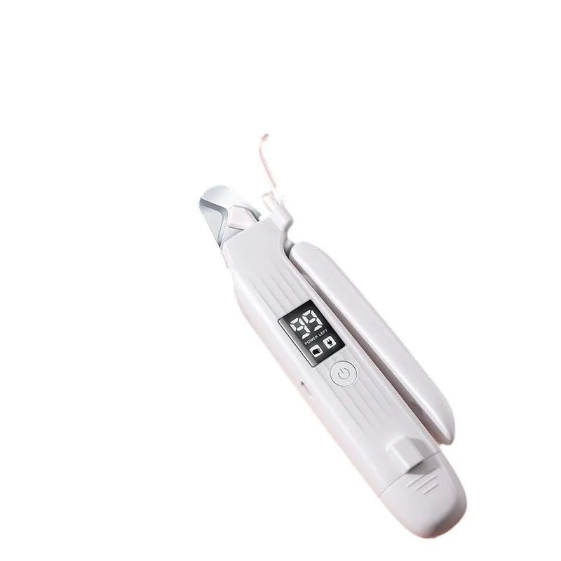 HZ8 White model dog nail clipper grooming tool with plastic construction