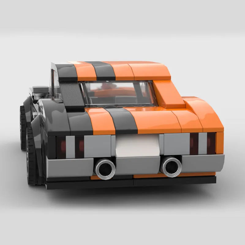 MOC-188973 plastic building block set for 1970 Oldsmobile car model