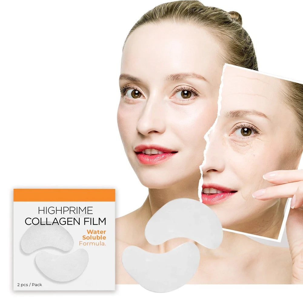 Collagen water-soluble facial mask with hyaluronic acid for 15-20 minute hydrating treatments