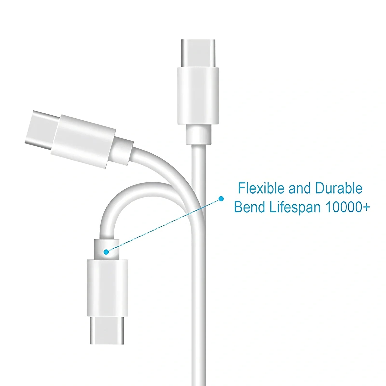 Black 1.2m fast charging Type-C cable with EU adapter, 18W output for quick device power-up