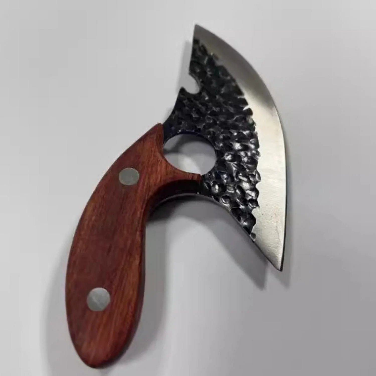 High carbon stainless steel chef's knife with 182mm blade and ergonomic handle