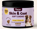300g can of Skin Beauty Hair Soft Granules pet supplement for coat and skin support