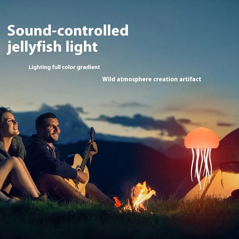 Jellyfish Mood Lamp with Mesmerizing Color-Changing Lights and Swaying Tentacles