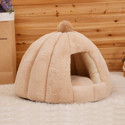 Pumpkin bag cat litter kennel in various colors, foldable and washable design