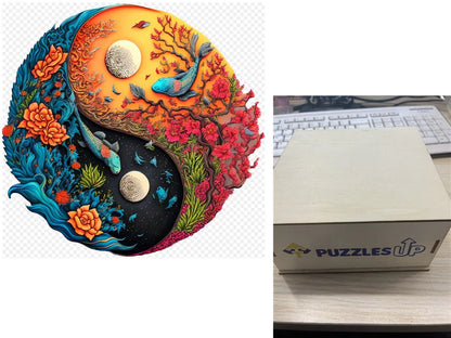 Animal Puzzle Puzzlesup A3 Size With The Box - Detailed wooden puzzle for creative minds