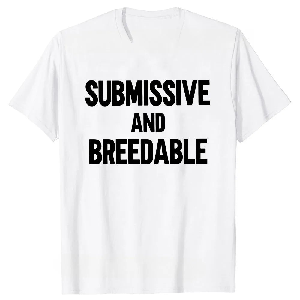 A man's loose-fit, short-sleeve cotton T-shirt with a humorous print, shown in multiple colour options.