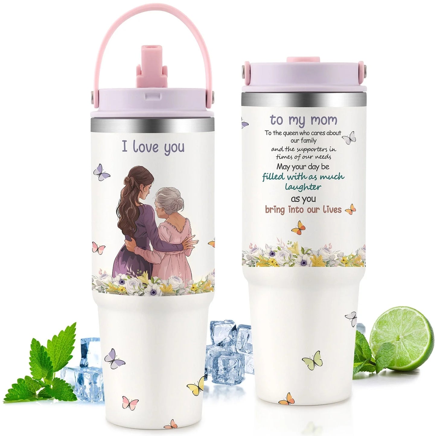 30oz stainless steel cup with double-wall vacuum insulation for temperature control