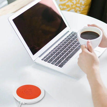 Cozy USB Cup Warmer for keeping hot beverages warm throughout the day