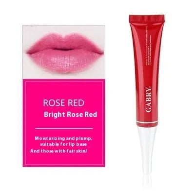 Vermilion lip gloss in five waterproof shades: pink, orange red, bright rose red, rose red, seashell