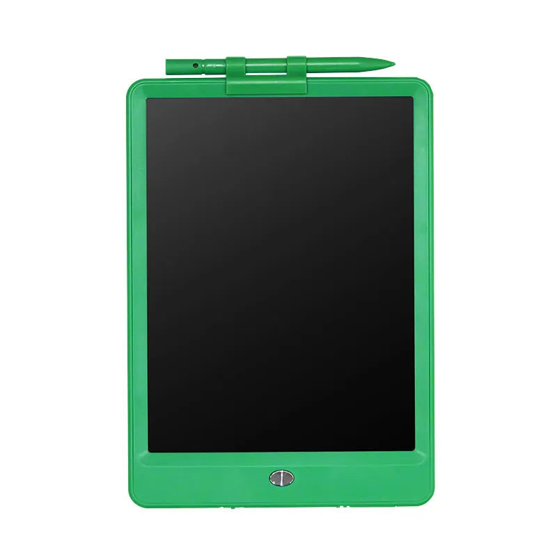 Children's 8.5 inch LCD handwriting board in blue with flexible colour screen and stylus