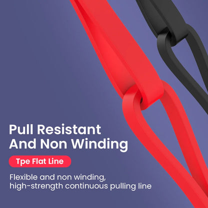 4-in-1 retractable USB cable with phone stand in macaron colours