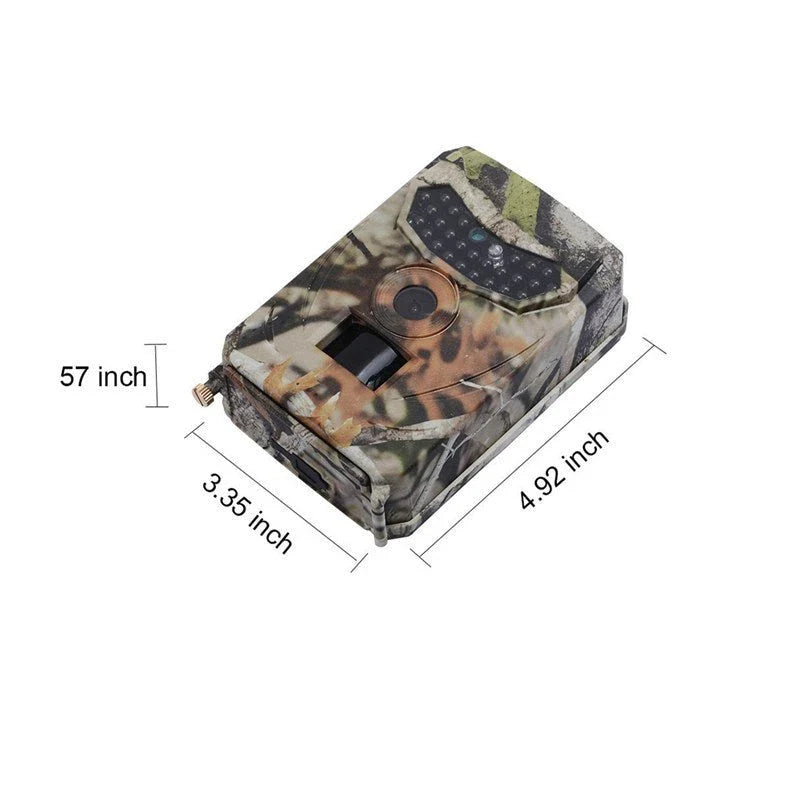 Premium 1080P hunting trail camera with infrared night vision, weatherproof construction, and fast trigger speed for capturing wildlife footage