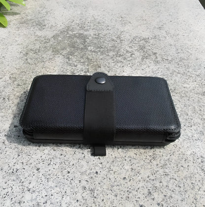 8W folding solar charger with expanded monocrystalline panel showing USB output port