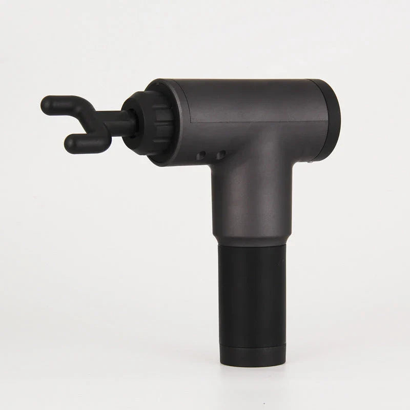Household Electric Fascia Gun with multiple massage heads for muscle relief