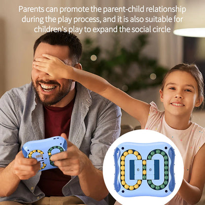 Little Magic Beans Toy - blue educational and stress-relief cube for kids