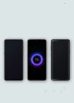 White or black 10000mAh power bank with USB port and wireless charging for tablets and phones.