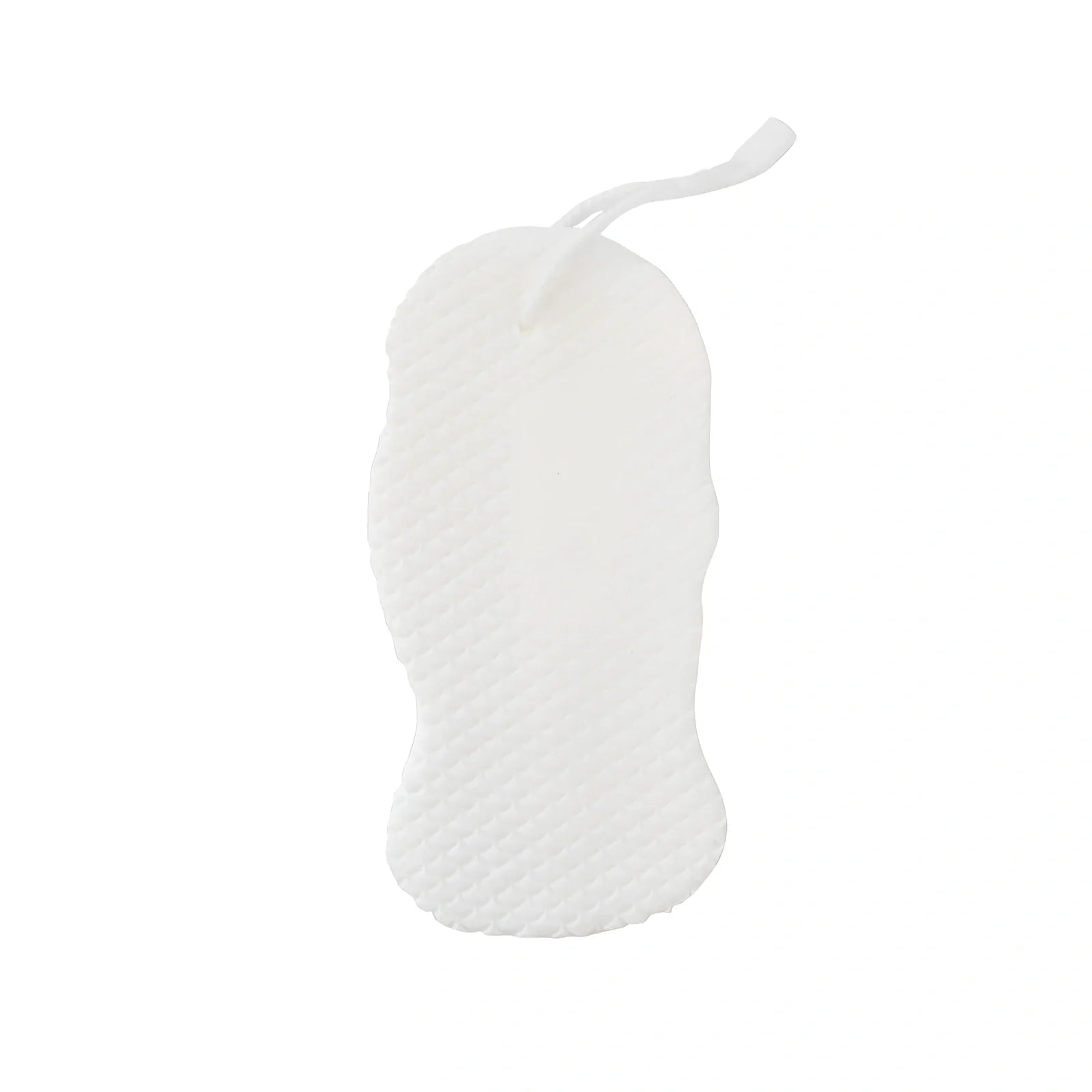 3D fish scale pattern bath sponge for gentle exfoliation and dead skin removal