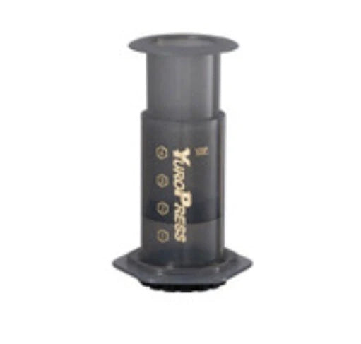 French Filter Cup Method Press Pot for Tea and Coffee in grey, pink, blue, and orange