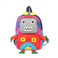 Children's backpack in Pink Blue Green and Gules 27cm by 20cm by 10cm for kindergarten