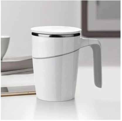 470ml Magic Suction Cup in white with double insulation and spill-proof base