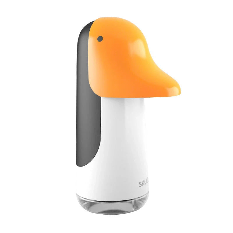Cartoon Penguin Automatic Foam Hand Soap Dispenser with USB recharge feature