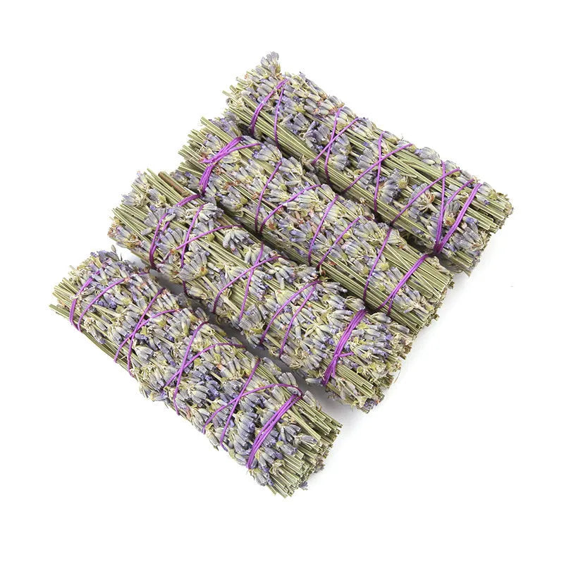 4 inch long dried lavender aromatherapy stick for natural air freshening