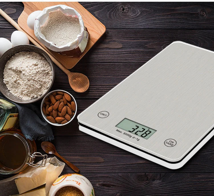 High-precision Kitchen Electronic Scale with LCD screen for accurate measurements