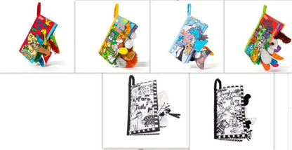 Brightly coloured baby educational toy for early learning and sensory development