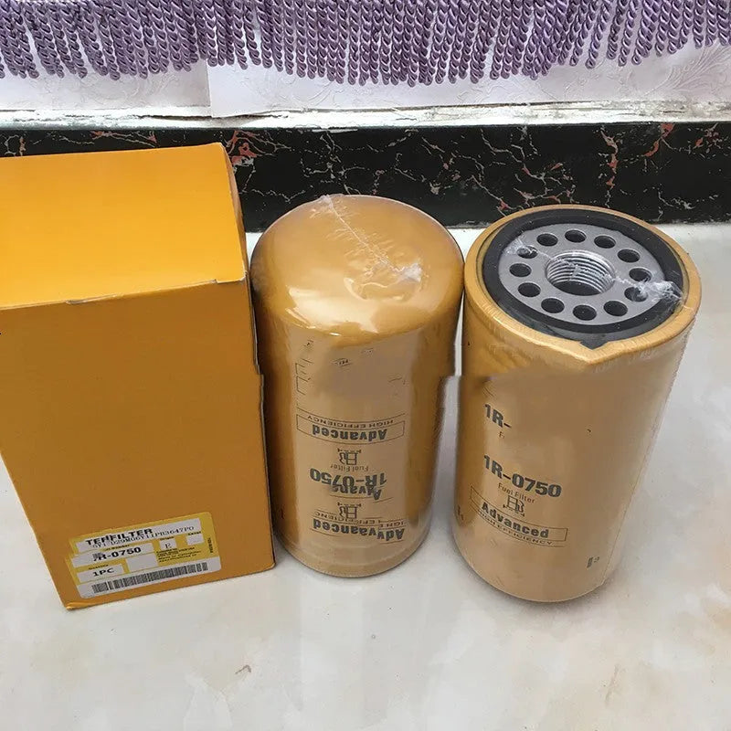1R-0750 diesel fuel filter element with paper construction