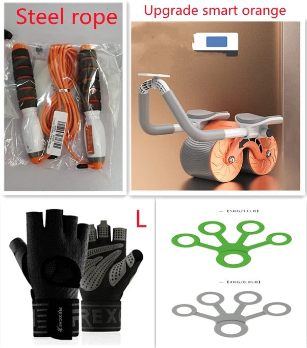 Adjustable electronic counting fitness jump rope with colour options