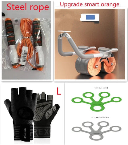 Adjustable electronic counting fitness jump rope with colour options