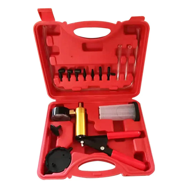 Manual vacuum air blow gun suction tool for car repair with aluminium alloy construction