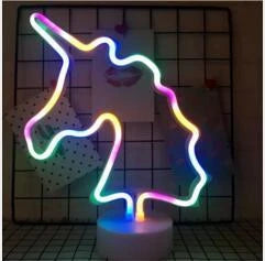 LED neon sign light in various designs for home decor