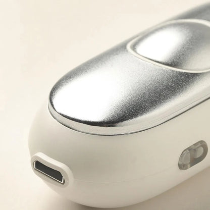 Hand-held micro-current sleep aid device for anxiety and insomnia relief