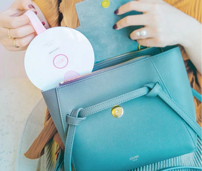 Compact USB baby bottle sterilizer with gravity sensing technology