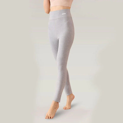 Women's winter warm leggings in cashmere and velvet blend, high waist slim fit trousers