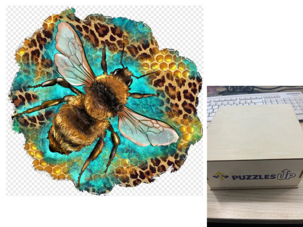 Animal Puzzle Puzzlesup A3 Size With The Box - Detailed wooden puzzle for creative minds